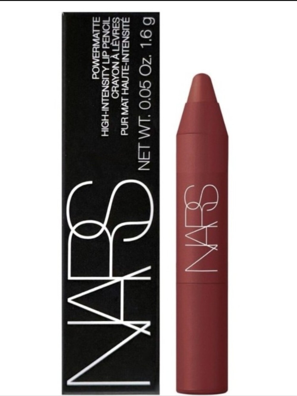 New in Box NARS Powermatte High-Intensity Lip Pencil Mini 1.6g, Shade Cruella